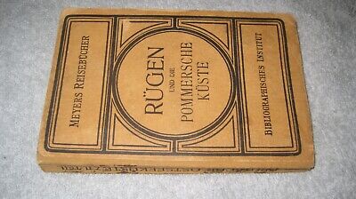 Meyers    Reisebücher  Rügen Und Pommern Küste     1924   Vor Und Hinter Pommern • 10.49€
