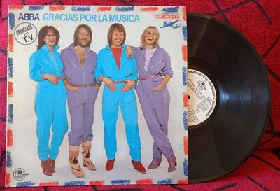 ABBA ** Gracias Por La Musica ** 1980 Spain ** PROMO LP - Image 1 of 4