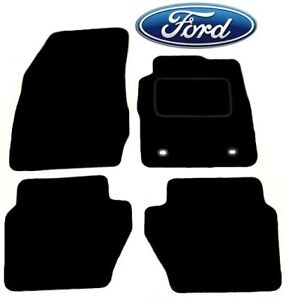 Ford Focus 2015 2014 2013 2012 2011 Adaptado Alfombrillas De Piso Coche Negro Ribete Negro
