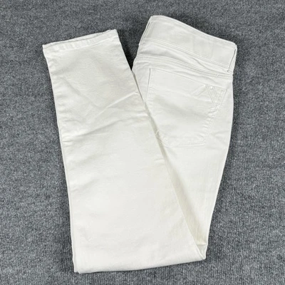 Pantalones Apt 9 para mujer 14 blancos tiro medio pierna recta control abdomen elásticos informales Foto 1 de 4