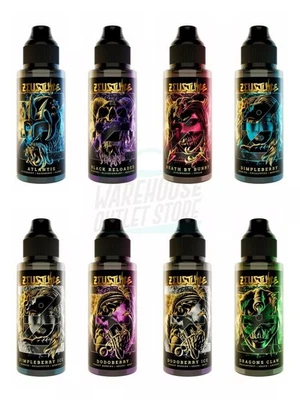 Zeus Juice 100ml E Liquid 0mg 70/30 VG/PG - Image 1 of 2