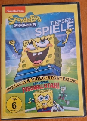 Spongebob Schwammkopf DVD Tiefsee-Spiele ☆ 12 lustige Episoden ☆ Bikini Bottom  - Bild 1 von 3
