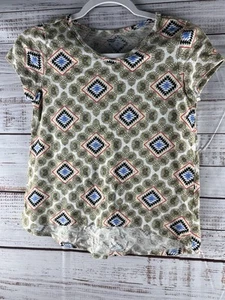 Old Navy Girls T-shirt Size Large 10-12 Floral - Picture 1 of 6