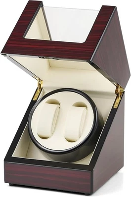 CO-Z Enrollador de Reloj Automático Unisex con Cuero Sintético, Correa Acrílica Foto 1 de 4