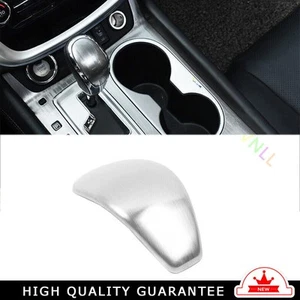 Car Gear Shift Knob Head Cover Trim For Nissan Murano 2015-2021 Silver Stainless - Bild 1 von 6