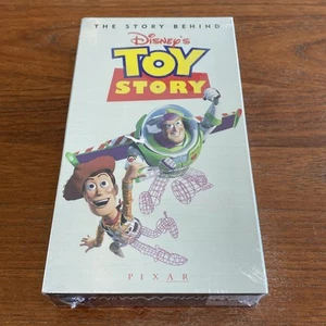 Disney Pixar: The Story Behind Toy Story - Making of the Movie (VHS) - Sealed!! - Picture 1 of 4