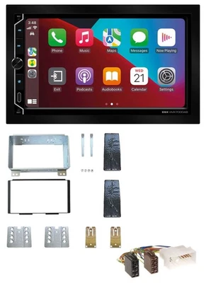 ESX 2DIN DAB USB MP3 Bluetooth Autoradio für Kia Carnival II VQ 06-11 - Bild 1 von 4