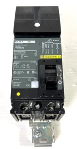 INTERRUPTOR DE CIRCUITO CUADRADO D I-LINE FA24020AB 20 AMP 480 VOLTIOS 2 POLOS *¡ENVÍO RÁPIDO!* - Imagen 1 de 9