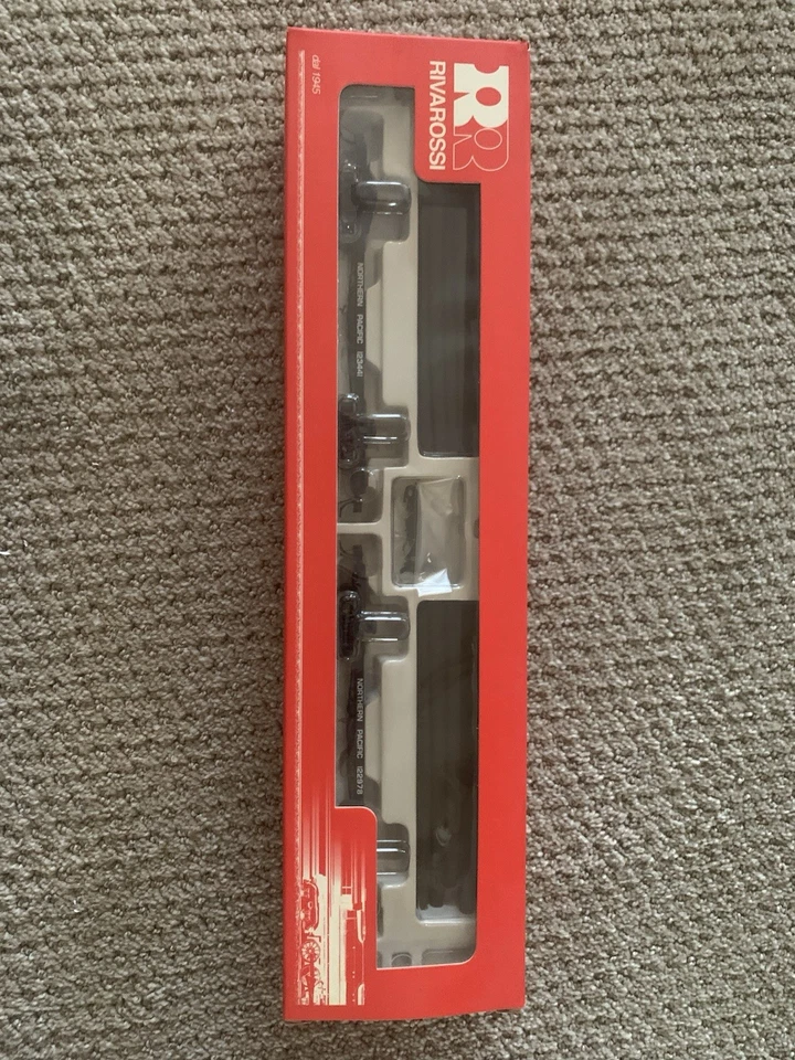 NIB RIVAROSSI NORTHERN PACIFIC LOG CAR SET - 2 PACK MPN R2293 - Beauties! - Image 1 of 4