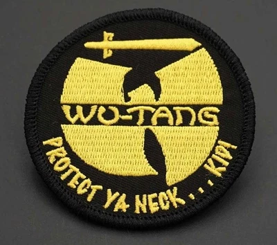 CAMPBELL FABULOUS WU-TANG CLAN EMBROIDERED IRON-ON PATCH...