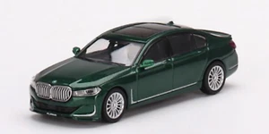 1/64 Mini GT BMW Alpina B7 xDrive Alpina Green Metallic Diecast Model MGT00498 - Picture 1 of 1