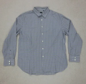 Chemise Carreaux Made in Portugal Paul Smith Homme XL Gris Manches Longues Coton - Imagen 1 de 13