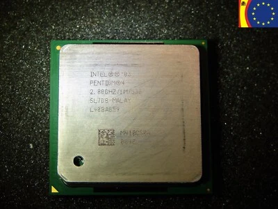 Intel Pentium 4 2.8 GHz /1M/533 SL7D8  RK80546PE0721M MICROPROCESADOR - Imagen 1 de 2