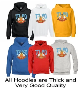 Tiko Hoodies Kids Children Hoodie Sweatshirt Jumper t shirt - Picture 1 of 3