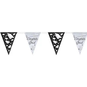 Stars and Caps Graduation Bunting 2.7 Metres - Picture 1 of 1