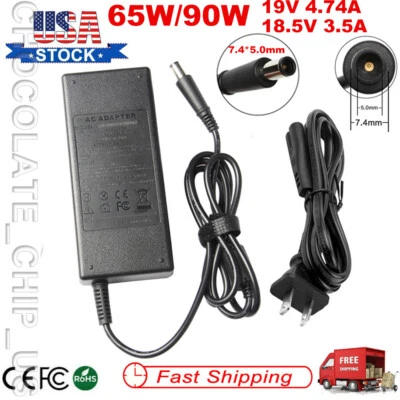 New AC Adapter Laptop Charger for HP Pavilion DV7 DV6 DV5 DV4 G7 G6 G5 G4 Series - Image 1 of 4