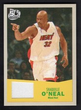 2007-08 Topps 1957-58 Variations Relics #32 Shaquille O'Neal Miami Heat