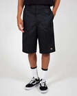 DICKIES LOOSE FIT TWILL WORK SHORTS, 13" - BLACK