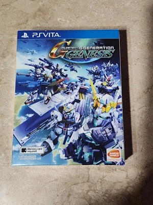SD Gundam G Generation Genesis Playstation Vita PS Vita Brand New Factory Sealed - Image 1 of 4