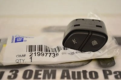 Interruptor inferior izquierdo control volante GM centro de información nuevo OEM 21997738 Foto 1 de 2