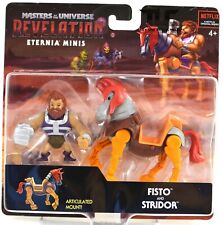 Masters of the Universe MOTU Revelation Fisto  Stridor Eternia Minis Figure MOC