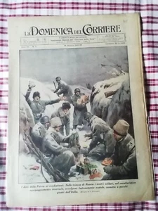 Domenica Del Corriere2gm Regio Esercito Seconda Guerra Mondiale Fronte Russo Ww2 - Foto 1 di 2