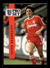114 ~ Peter Beardsley ~ 1990-91 Pro Set England ~ BASE ~NM~SOC