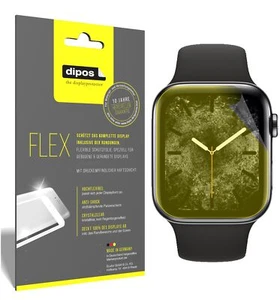 2x folia ochronna do Apple Watch SE (40mm) z zaokrągleniem 3D Full Cover Flex Folia - Zdjęcie 1 z 5
