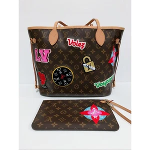 2 auténticos monogramas LOUIS VUITTON NEVERFULL MM limitado + pegatinas de bolsillo❤️ - Imagen 1 de 12