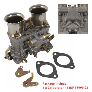 Carburetor 44 IDF 2 Barrel w/Air Horn 18990.03 For VW For Fiat For Porsche ZA - Picture 1 of 16