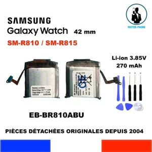 BATTERIE ORIGINALE EB-BR810ABU SAMSUNG GALAXY WATCH 42mm SM-R810 SM-R815 OEM - Imagen 1 de 11