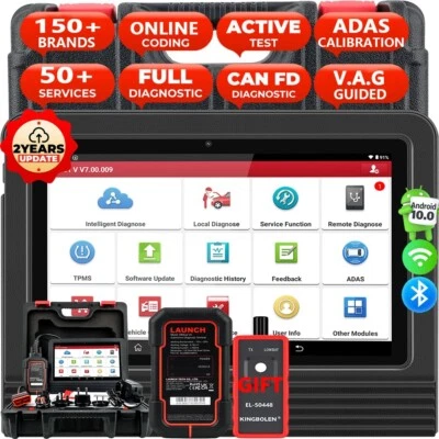 LAUNCH X431 PRO V5.0 PRO5 ALL System Car Diagnostic Scanner Tool ECU Coding - Image 1 of 4