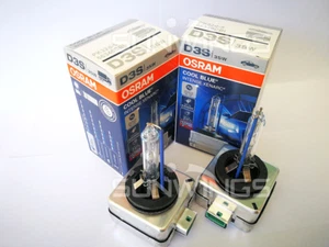 2 PAR DE BOMBILLAS DE XENÓN HID OSRAM XENARC D3S 66340CBI azul frío 5500K - Imagen 1 de 4