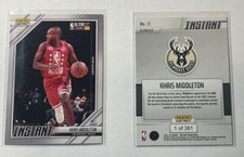 KHRIS MIDDLETON - 2021-22 PANINI INSTANT NBA ALL-STARS #11 TEAM DURANT -1 Of 381