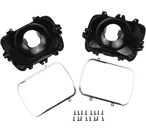 2PCS Headlight Bucket Kit 5X7 Headlight Mounting Chevy Express 4500 K10 K20 K30 - Picture 1 of 6