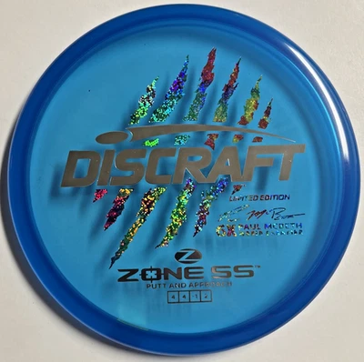 Discraft Zone SS 6x Garra Paul McBeth - 174g Escala Edición Limitada Nuevo Foto 1 de 4