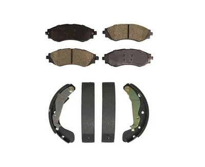 Передние тормозные колодки и задние тормозные колодки для Chevrolet Aveo 5 2007 2008 2009 10 2011 - Изображение 1 из 4