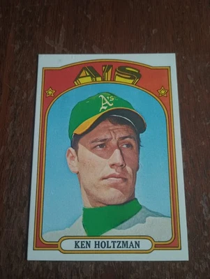 Ken Holtzman 1972 Topps #670 (casi nuevo-como nuevo+) Foto 1 de 2