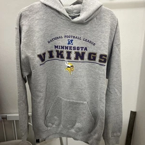 Lee Heavyweight Vintage Hooded Minnesota Vikings Sweatshirt Size L 2001 - Bild 1 von 6