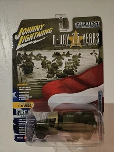 Jonny Lightning 75th Anniversary GMC Cckw 2 1/2 Ton 6x6 Truck Limited Edition - Bild 1 von 2
