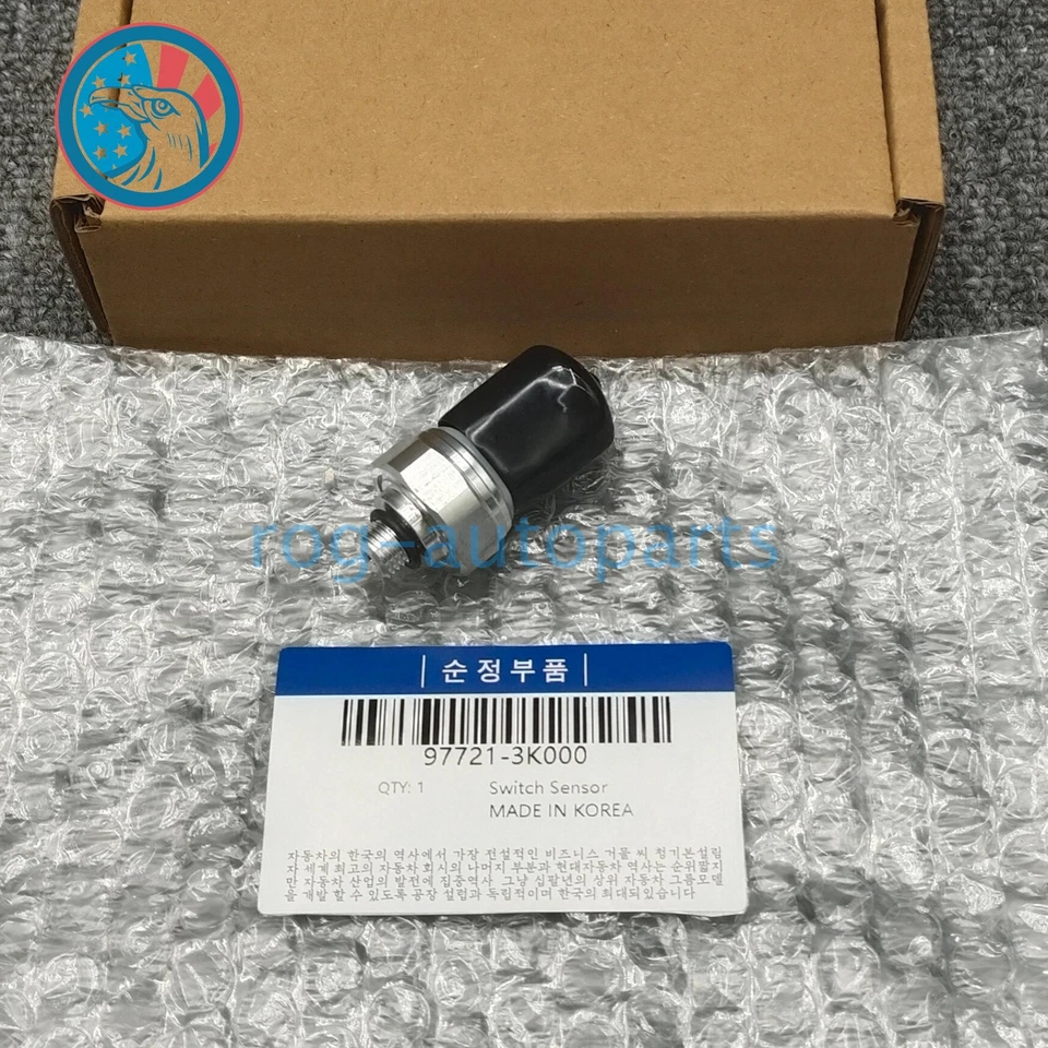A/C Switch Air Conditioning Pressure Switch Sensor for Kia Hyundai 977213K000 - Image 1 of 4