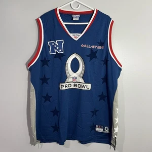 Reebok NFL 2011 Pro Bowl All Star Blue NFC Football Basketball Jersey Mens 2XL - Picture 1 of 9