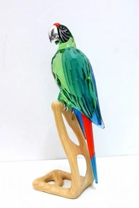 SWAROVSKI Macaw Parrot Crystal Glass Figurine - Picture 1 of 10