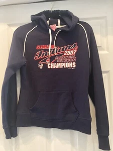 mlb Cleveland Indian‘s baseball 2007 al central division champions hoodie medium - Picture 1 of 4