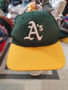 Oakland A's Yellow/Green Cap - Picture 1 of 6