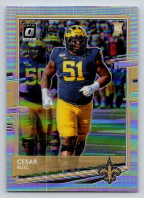 2020 Donruss Optic Holo #131 Cesar Ruiz (ref 198323) - Image 1 of 2