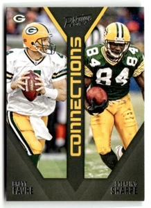 2017 Panini Prestige #14 Brett Favre / Sterling Sharpe Connections Green Bay - Picture 1 of 2