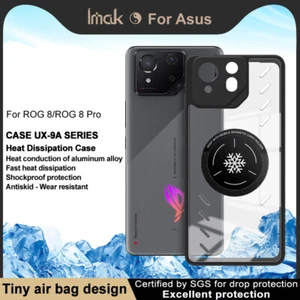 IMAK For Asus ROG Phone 8 Pro Luxury Heat Dissipation Clear Bumper Case Cover - Picture 1 of 10