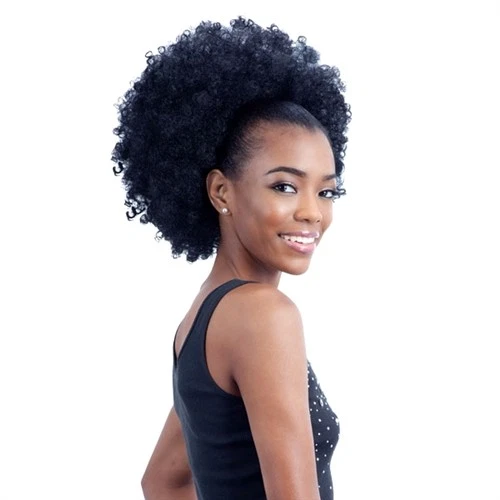 NATURAL FRO - FREETRESS EQUAL DRAWSTRING SYNTHETIC PONYTAIL - Image 1 of 3