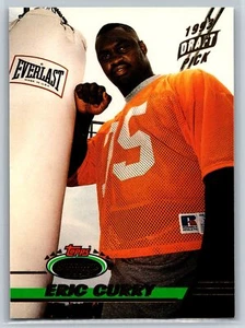 1993 Topps Stadium Club Eric Curry Rookie Tampa Bay Buccaneers RC #40 - Picture 1 of 2